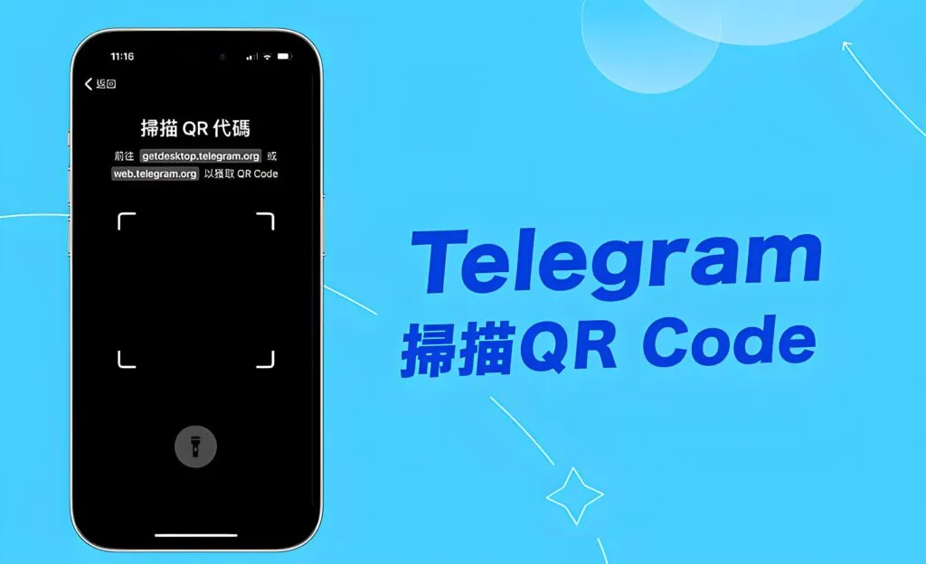 TelegramQR 扫码图标在哪？