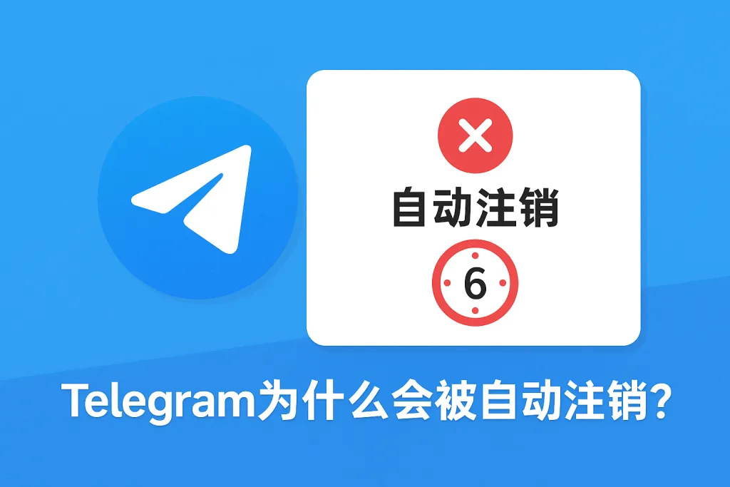 电报账号被清空是因为自动注销？