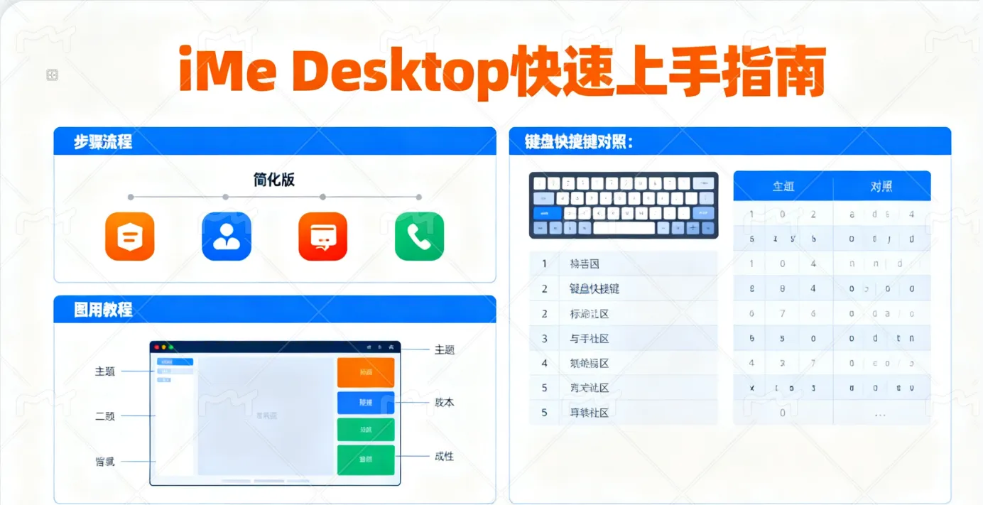 如何快速上手 iMe Desktop:全方位使用教程
