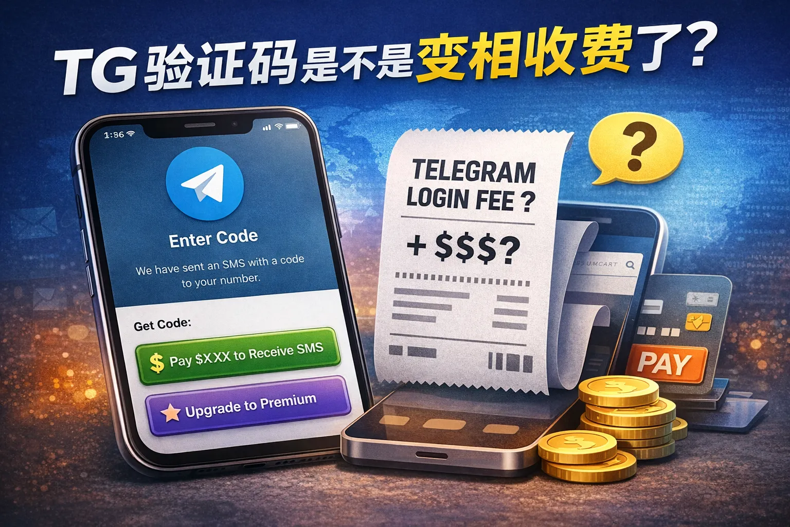 Telegram 登录异常≠开始收费